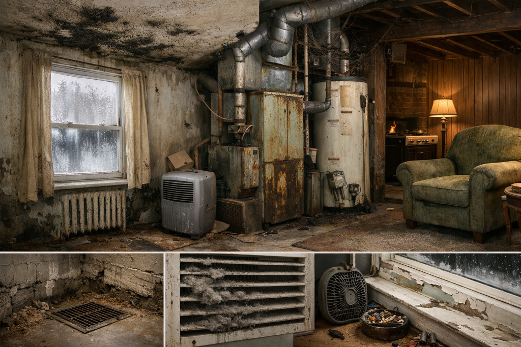 Common Indoor Air Quality Problems in Older Illinois Homes